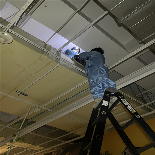 省城10家只有1家清洗空调风管-通风系统清洗-广州清洗空调-东莞清洗风管