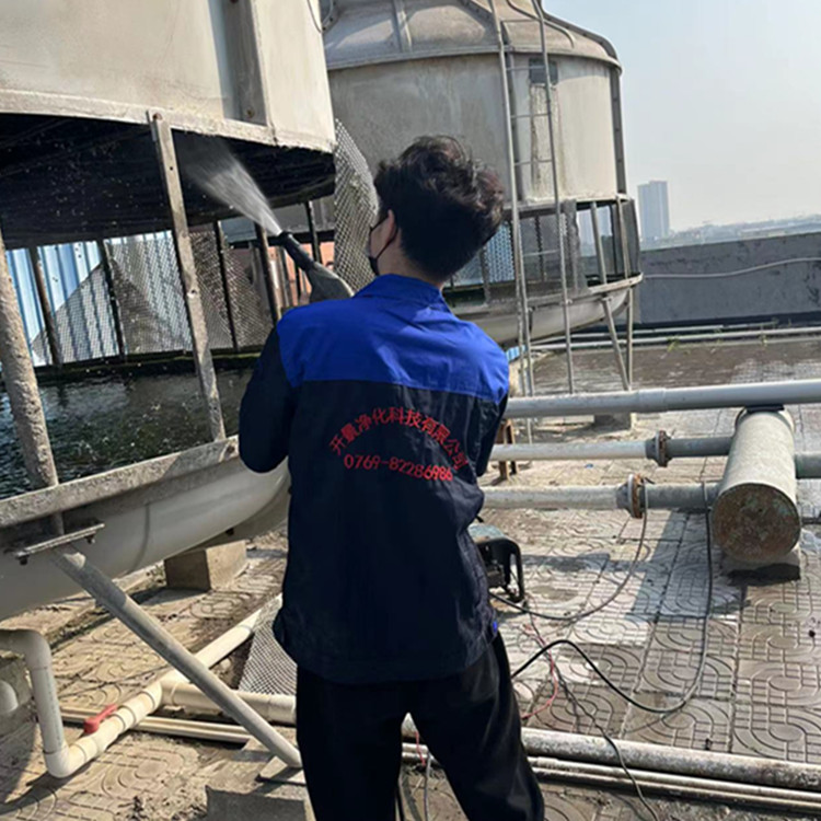 冷却塔停机后的清洗及维护-水塔清洗保养-空调水塔清洗-冷却水系统清洗